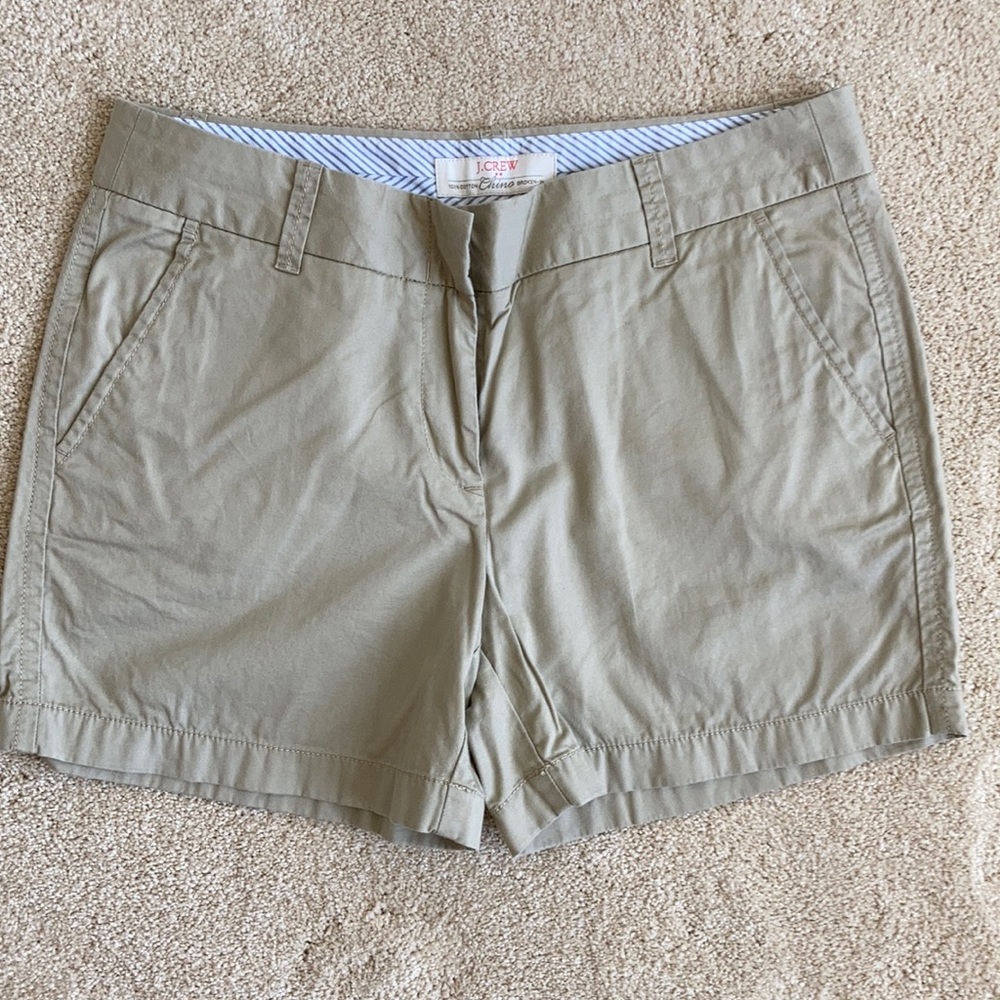 J Crew chino shorts, like new!!